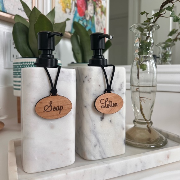 Handmade Soap/Lotion Wood Decor - Picture 1 of 3